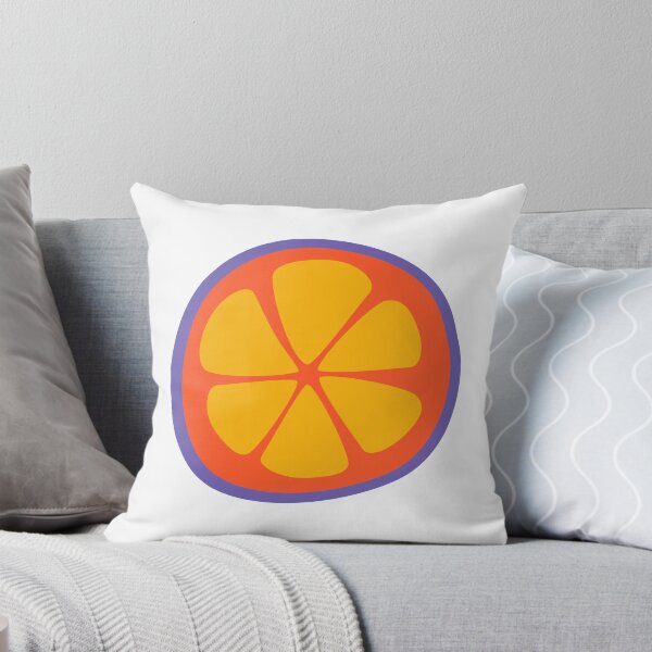 Item preview, Retro Psychedelic Orange Slice Graphic designed and sold by Vision Crafted.
