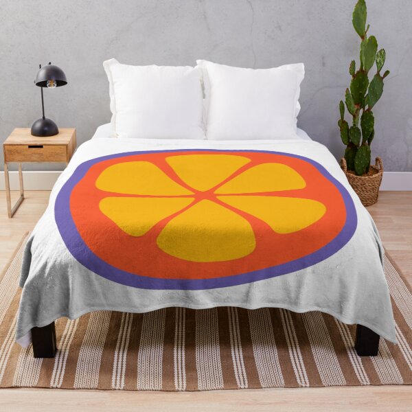 Item preview, Retro Psychedelic Orange Slice Graphic designed and sold by Vision Crafted.