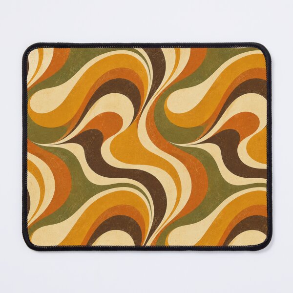 Item preview, Retro Wave Flow 70s Seamless Pattern designed and sold by Golden Era Studio.