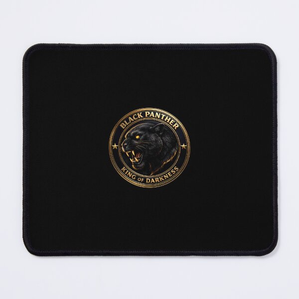 Item preview, Black Panther King Of Darkness - Gold Emblem Urban Graphic designed and sold by Velouria Universe.
