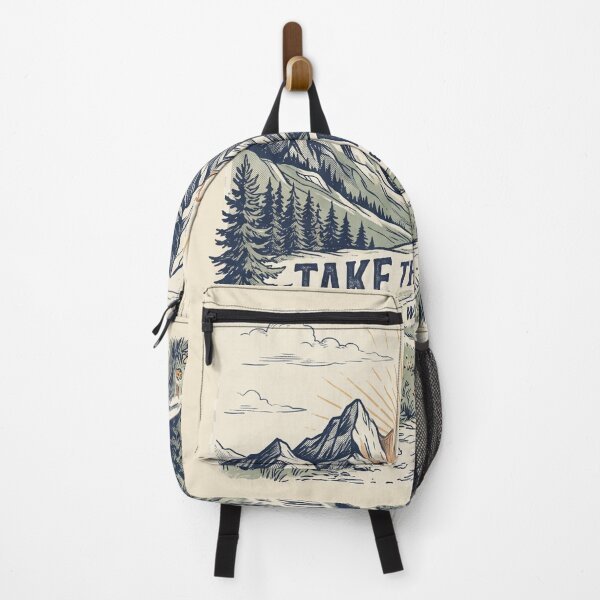 Item preview, Take The Long Way Mountain Adventure designed and sold by Origamoart.