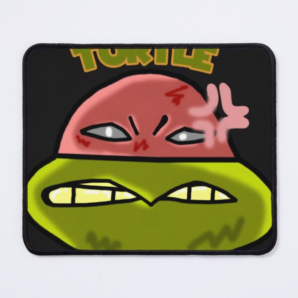 Item preview, Angry Red Mask Turtle Cartoon designed and sold by CrewSacan.