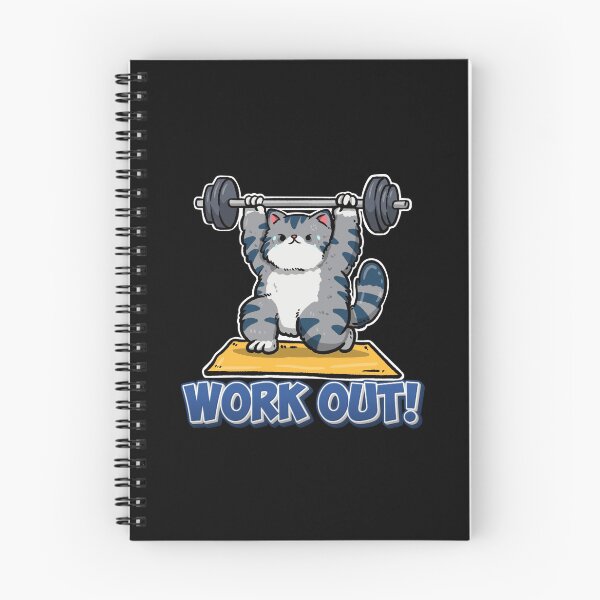 Item preview, Gym cat  ver 13| Vintage pet cat Fitness Workout Aesthetic | Gym Motivation Apparel designed and sold by mndesignworx.