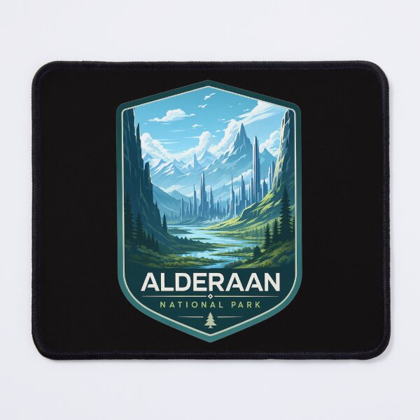 Item preview, Alderaan National Park designed and sold by FrontierCosmic.