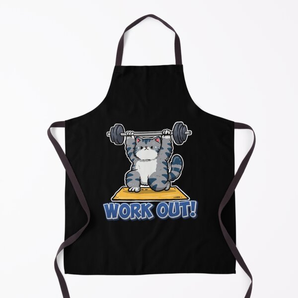 Item preview, Gym cat ver 13| Vintage pet cat Fitness Workout Aesthetic | Gym Motivation Apparel designed and sold by mndesignworx.