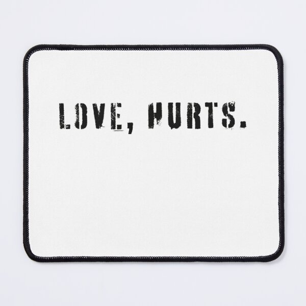 Item preview, Love Hurts – Vintage Distressed Typography Heartbreak Quote designed and sold by Gbriel3.