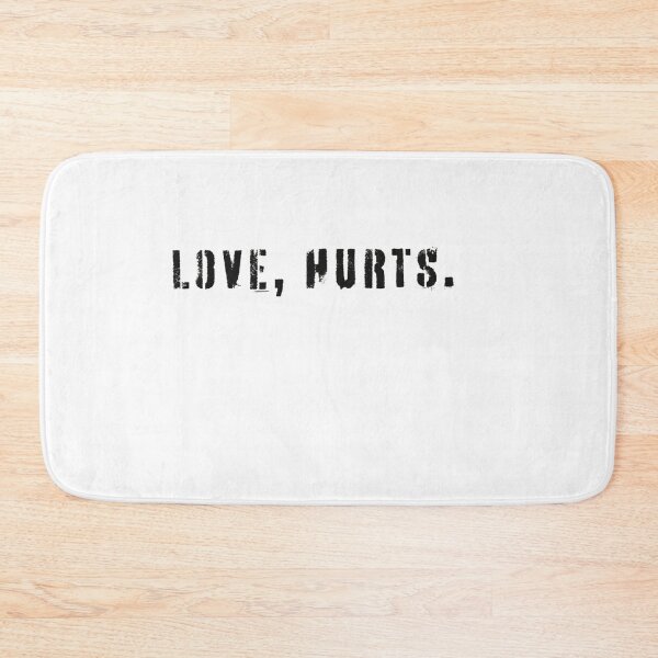 Item preview, Love Hurts – Vintage Distressed Typography Heartbreak Quote designed and sold by Gbriel3.