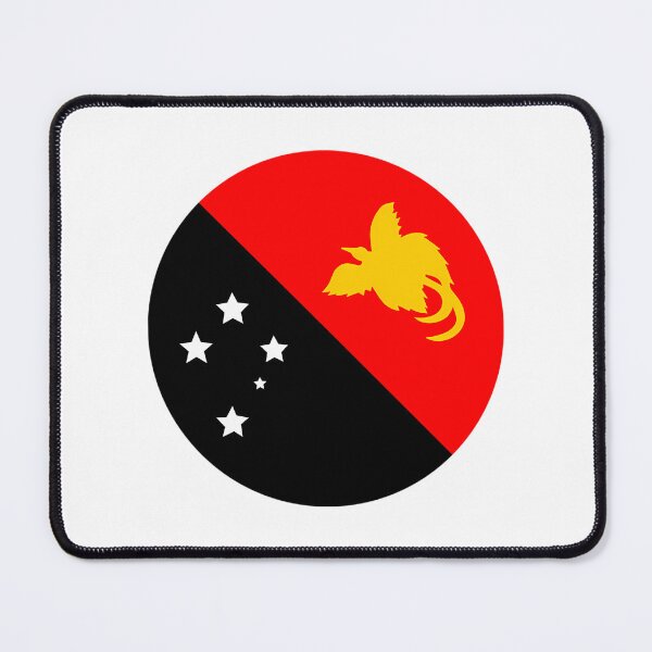Item preview, Guinea Circle Flag Gn designed and sold by DekorStyle.