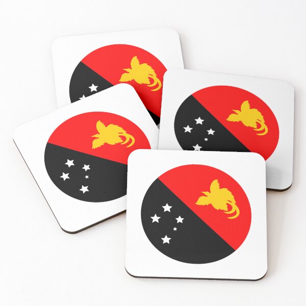 Item preview, Guinea Circle Flag Gn designed and sold by DekorStyle.