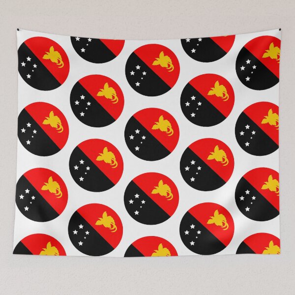 Item preview, Guinea Circle Flag Gn designed and sold by DekorStyle.