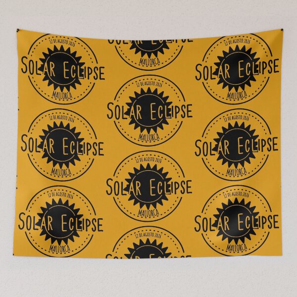 Item preview, Mallorca Spain 2026 august 12 Solar Eclipse design designed and sold by EmeraldeaArt.