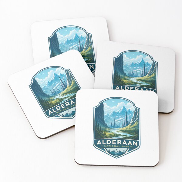 Item preview, Alderaan National Park designed and sold by FrontierCosmic.