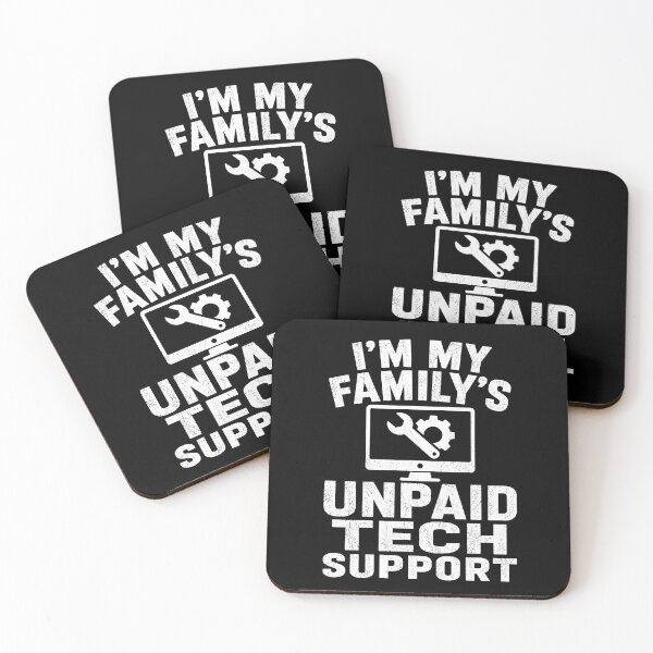 Item preview, I'm My Family's Unpaid Tech Support designed and sold by CelidaBonde.
