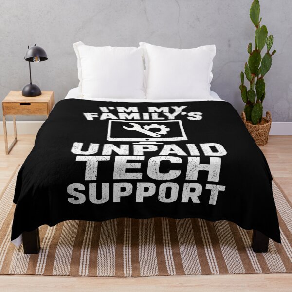 Item preview, I'm My Family's Unpaid Tech Support designed and sold by CelidaBonde.