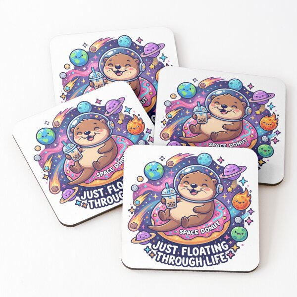Item preview, Space Otter Just Floating Through Life designed and sold by Herodestroyer.
