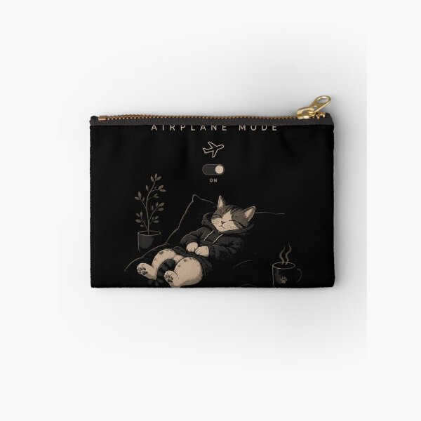 Item preview, Airplane Mode Minimal Cat designed and sold by JalwaWear.