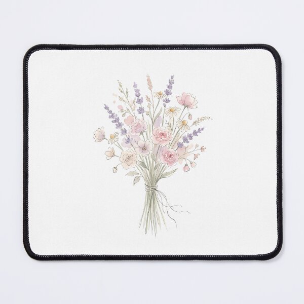 Item preview, Watercolor Wildflower Print | Pastel Bouquet designed and sold by PLANT LOVER'S PARADISE.