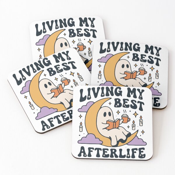 Item preview, Living my best afterlife ghost designed and sold by Anivision.