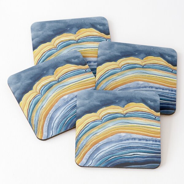 Item preview, Small blue bracket fungus | Abstract mushroom world | Fungi designed and sold by DanjaArt.