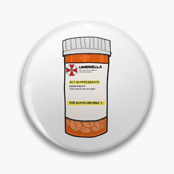Item preview, Raccoon City Pharmacy Rut Suppressants designed and sold by HicksByHenry.