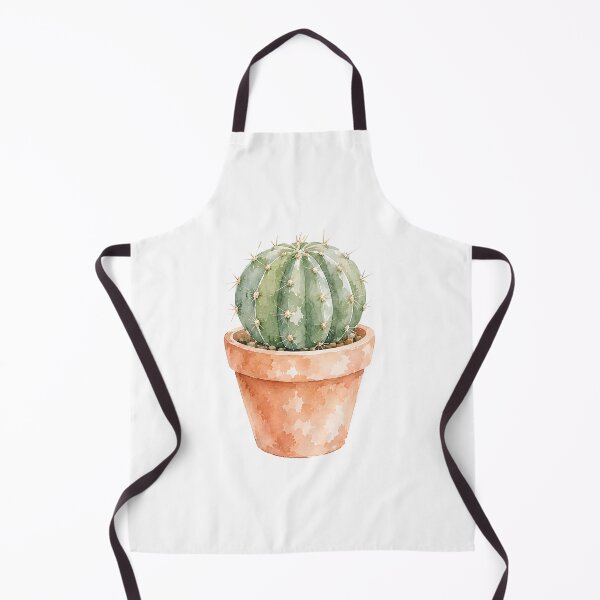 Item preview, Watercolor Cactus Print | Terracotta Desert Plant Art designed and sold by PLANT LOVER'S PARADISE.