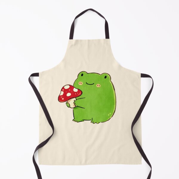 Item preview, Chubby Frog Hugging Red Mushroom designed and sold by jianina-alondra.