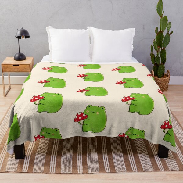 Item preview, Chubby Frog Hugging Red Mushroom designed and sold by jianina-alondra.