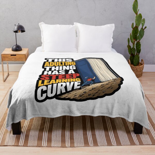 Item preview, This Adulting Thing Has A Steep Learning Curve designed and sold by ColeLaniTrading.