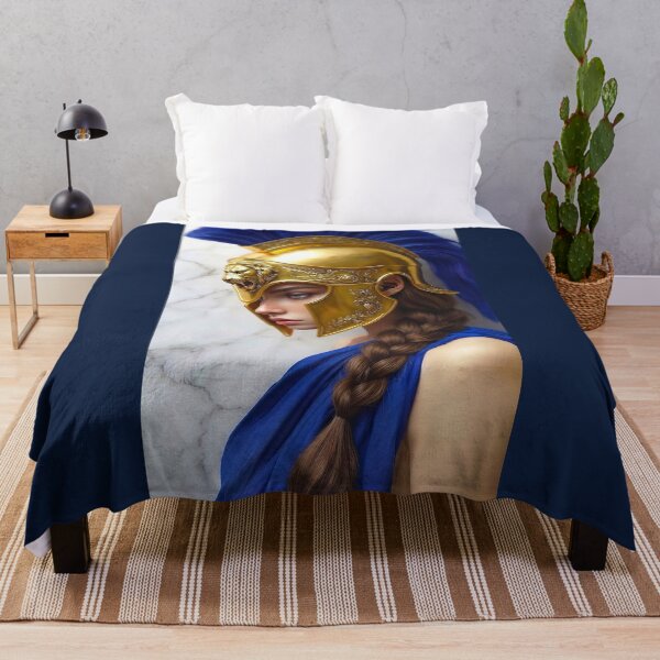 Item preview, Blue Warrior - Ancient Greek Spartan Armor & Lion Crest designed and sold by abanoubnabil.