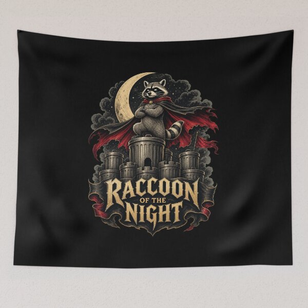 Item preview, Raccoon of the Night designed and sold by Sonic Nova Studios.