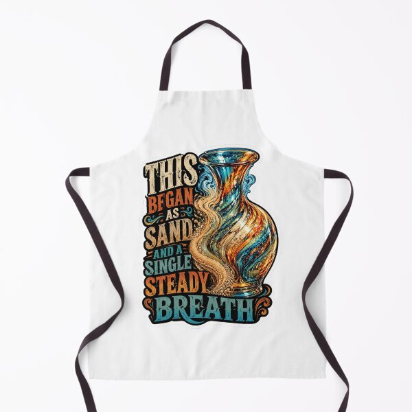 Item preview, This Began As Sand And A Single Steady Breath Vase Quote designed and sold by ColeLaniTrading.