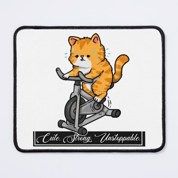 Item preview, Gym cat ver 15c| Vintage pet cat Fitness Workout Aesthetic | Gym cat Motivation Apparel designed and sold by mndesignworx.