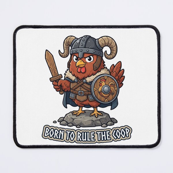 Item preview, Viking Chicken Born To Rule The Coop designed and sold by Herodestroyer.