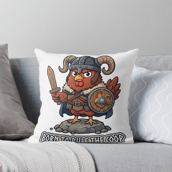 Item preview, Viking Chicken Born To Rule The Coop designed and sold by Herodestroyer.