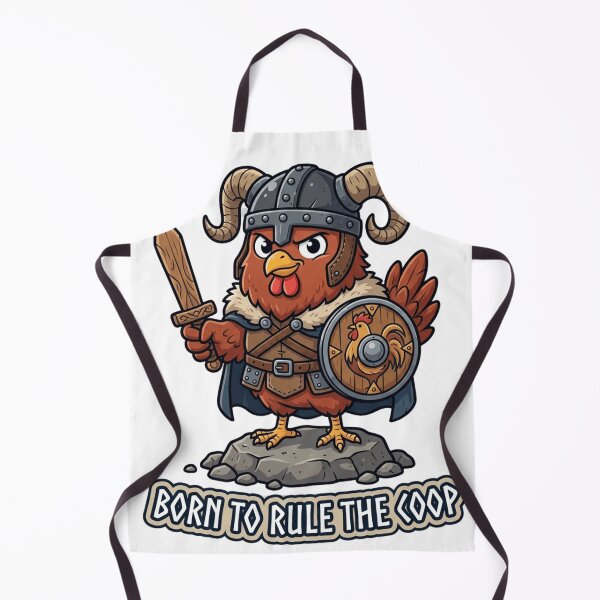 Item preview, Viking Chicken Born To Rule The Coop designed and sold by Herodestroyer.