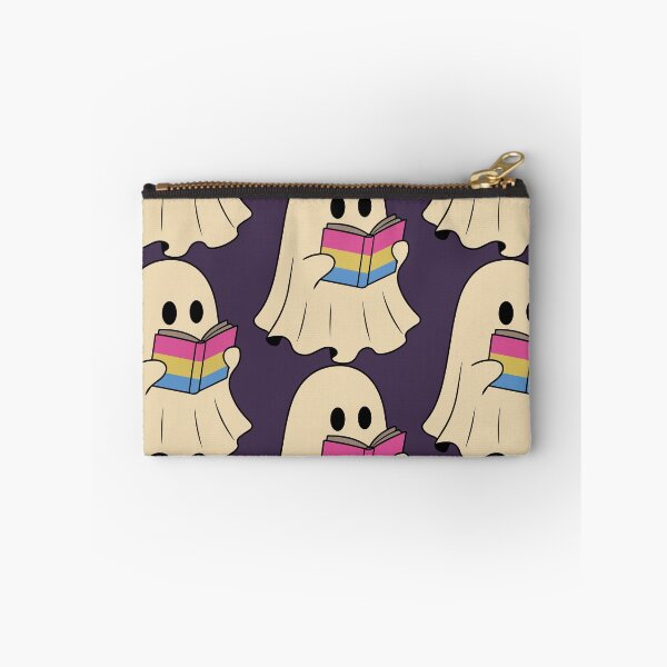 Item preview, Pansexual Halloween Ghost Reading Book designed and sold by Cannaxes Studio.