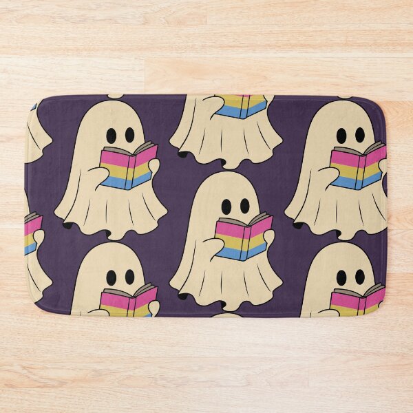 Item preview, Pansexual Halloween Ghost Reading Book designed and sold by Cannaxes Studio.
