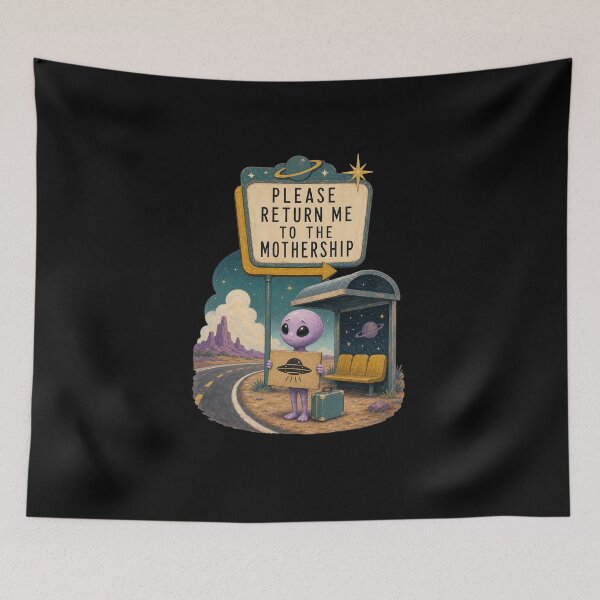 Item preview, Please Return Me to the Mothership designed and sold by Sonic Nova Studios.
