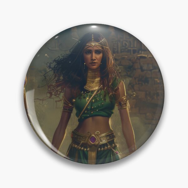 Item preview, Sorceress of Sanctuary – Diablo II Inspired Fantasy Art designed and sold by Epic Art Vault.