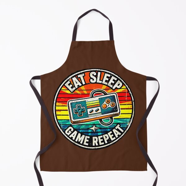Item preview, Eat Sleep Game Repeat | Retro Gamer Vintage Design designed and sold by AstronautMerch.