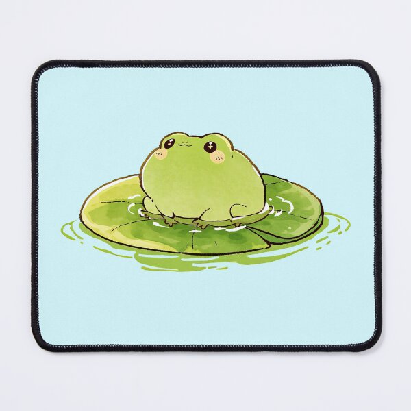 Item preview, Shy Frog Sitting On Lily Pad designed and sold by jianina-alondra.