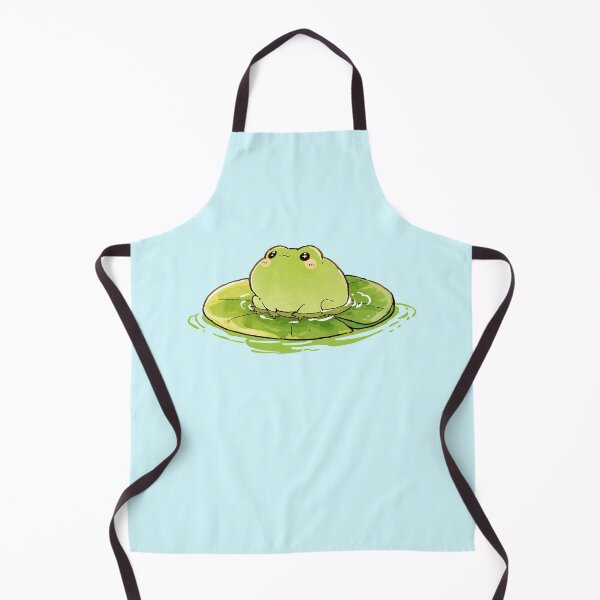 Item preview, Shy Frog Sitting On Lily Pad designed and sold by jianina-alondra.