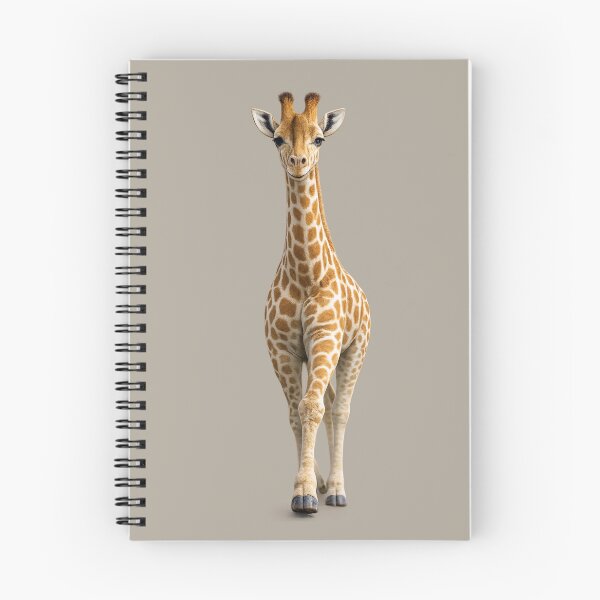 Item preview, Giraffe Approaching Wildlife Portrait designed and sold by BROHLine Studio.