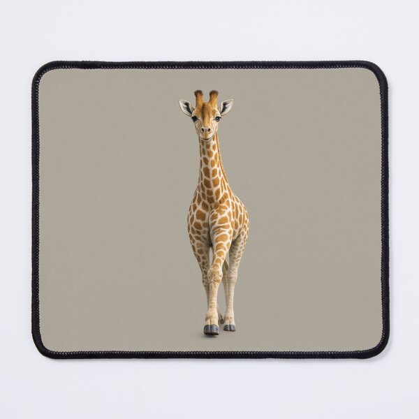 Item preview, Giraffe Approaching Wildlife Portrait designed and sold by BROHLine Studio.