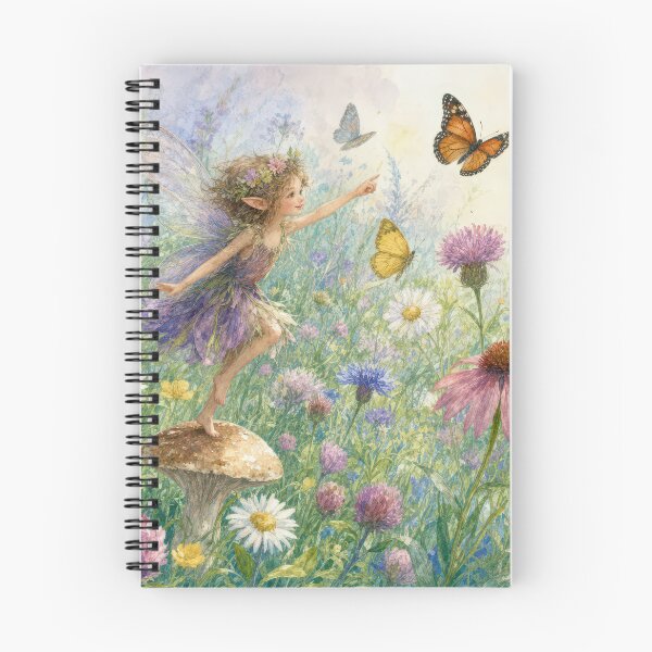 Item preview, Garden Pixie with Butterflies and Flowers designed and sold by Maria Dryfhout.