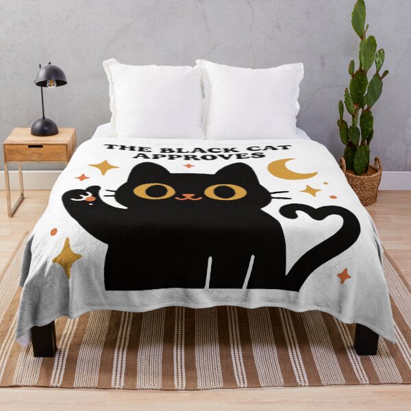 Item preview, The Black Cat Approves designed and sold by Anivision.