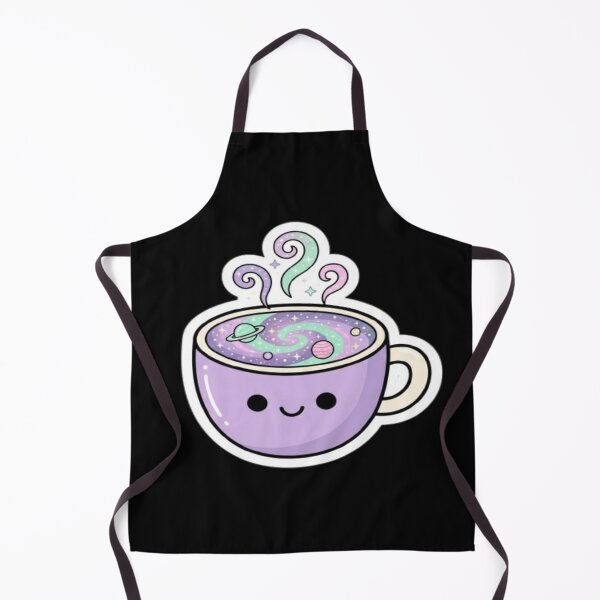 Item preview, Cute Cosmic Coffee Cup Kawaii Space Art designed and sold by DailySparks.