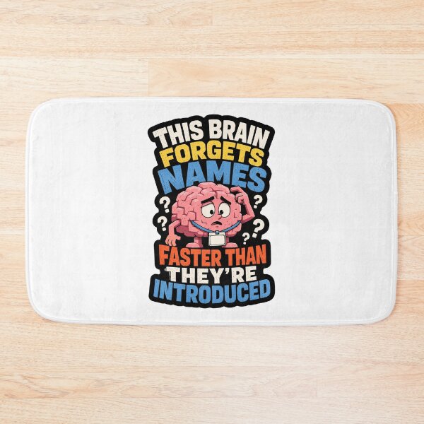 Item preview, This Brain Forgets Names Faster Than Theyre Introduced designed and sold by ColeLaniTrading.