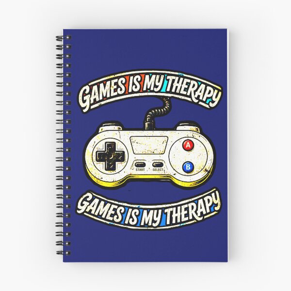 Item preview, Games Is My Therapy | Retro Gamer Control Vintage Design designed and sold by AstronautMerch.