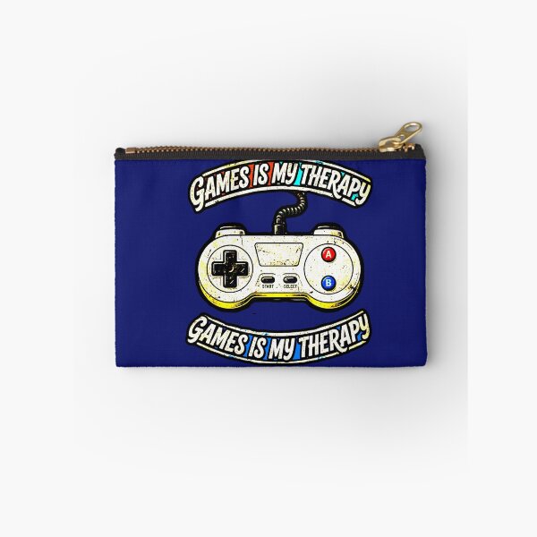 Item preview, Games Is My Therapy | Retro Gamer Control Vintage Design designed and sold by AstronautMerch.